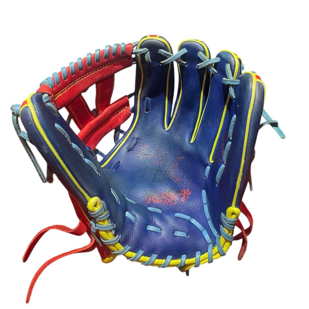 【配色奇抜】　Rawlings グローブ　MLB