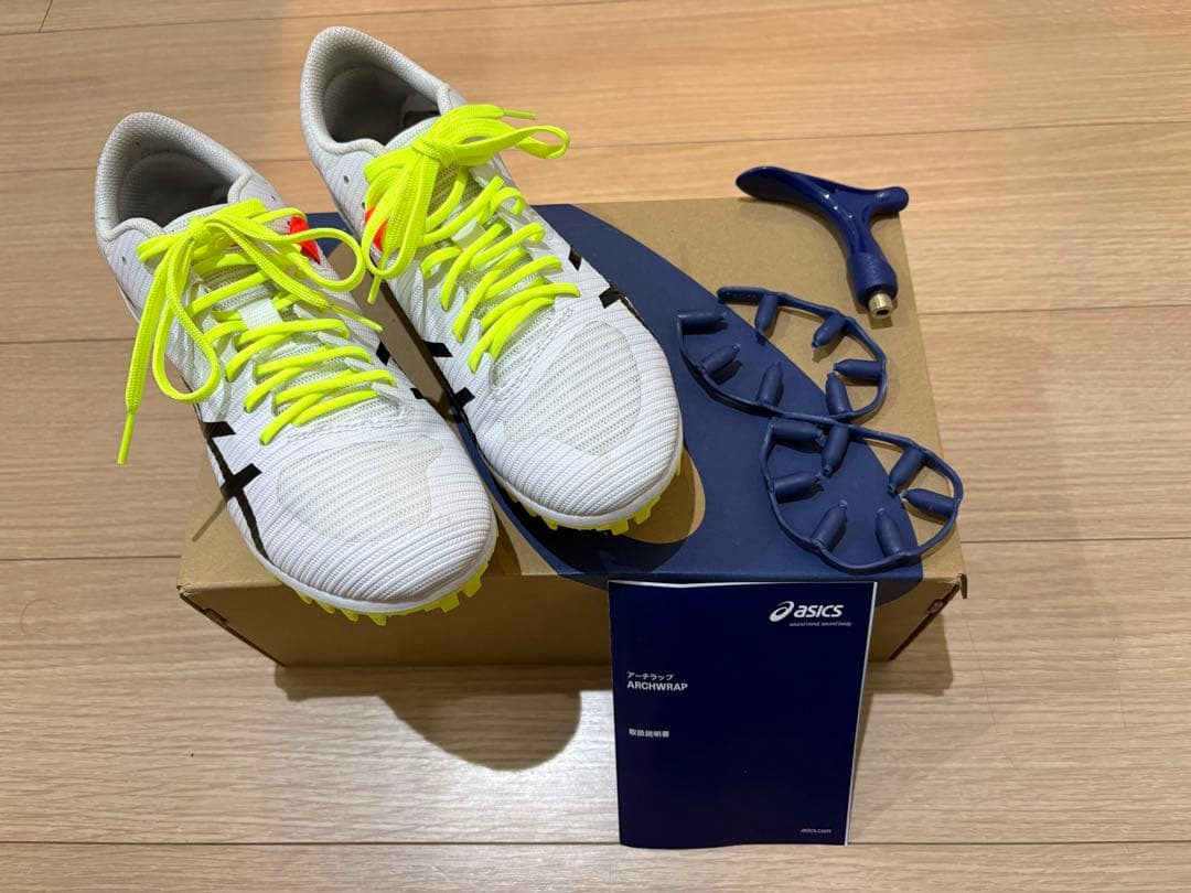 ASICS 陸上スパイク HEATFLAT12 24.5cm ヒートフラット12