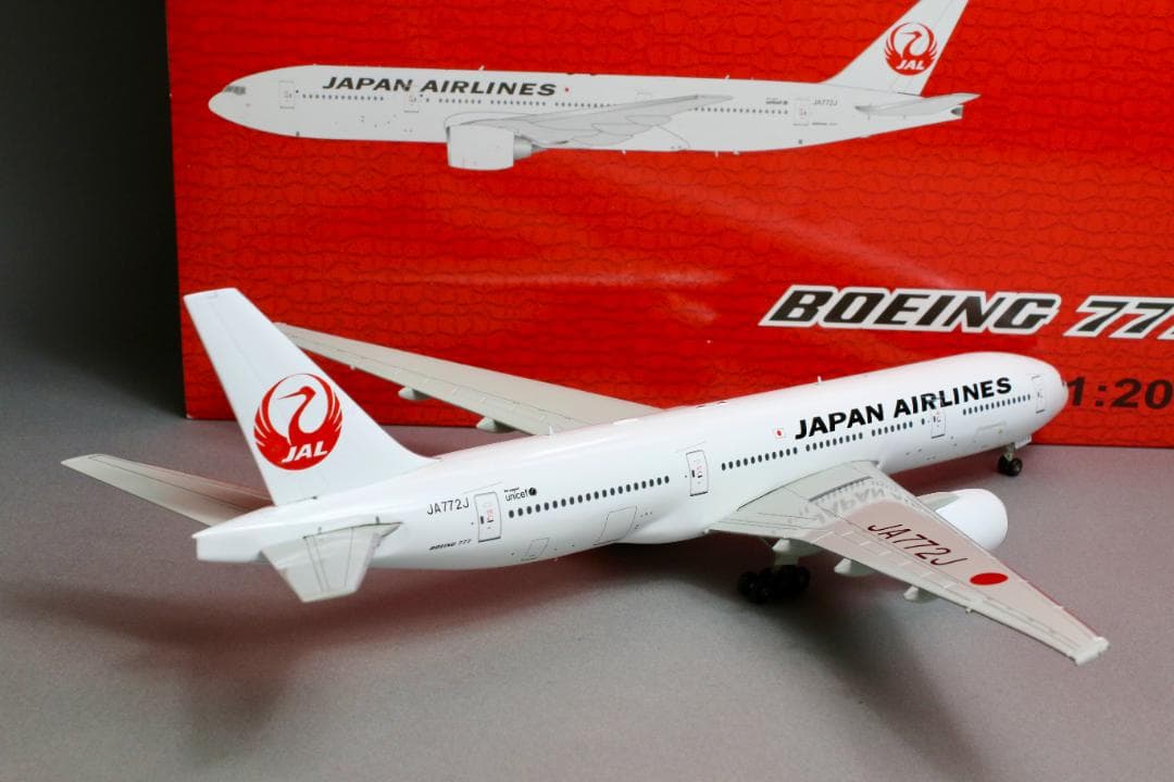 航空機・ヘリコプター JC Wings 1/200 JAL B777-200 JA772J