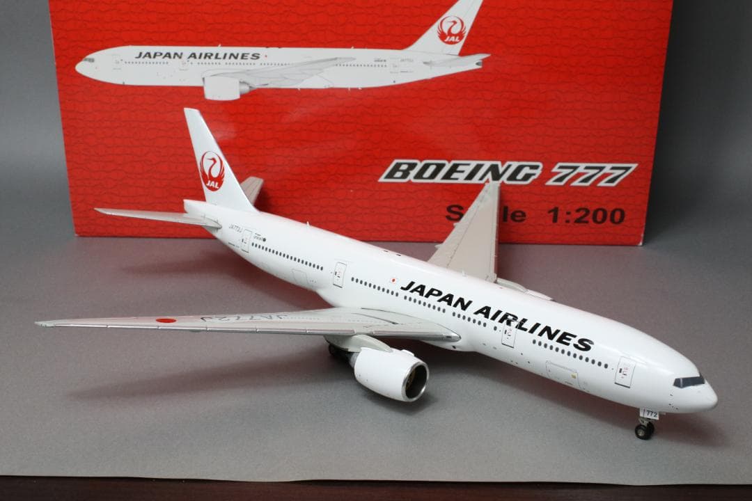 航空機・ヘリコプター JC Wings 1/200 JAL B777-200 JA772J