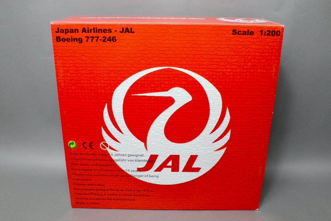 航空機・ヘリコプター JC Wings 1/200 JAL B777-200 JA772J