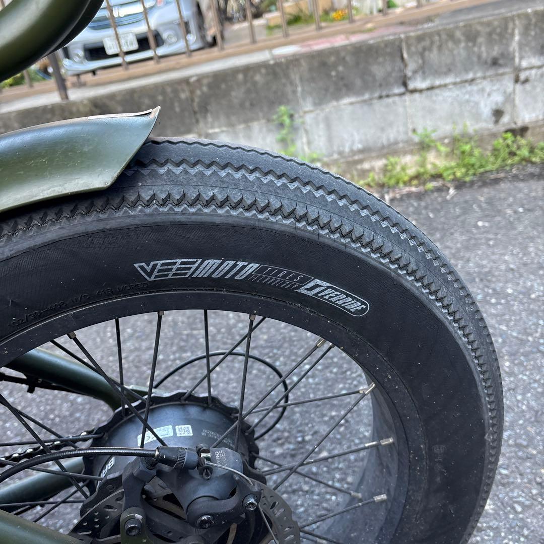 【BRONX BUGGY】電動アシスト自転車マットアーミーグリーン4/13まで‼️