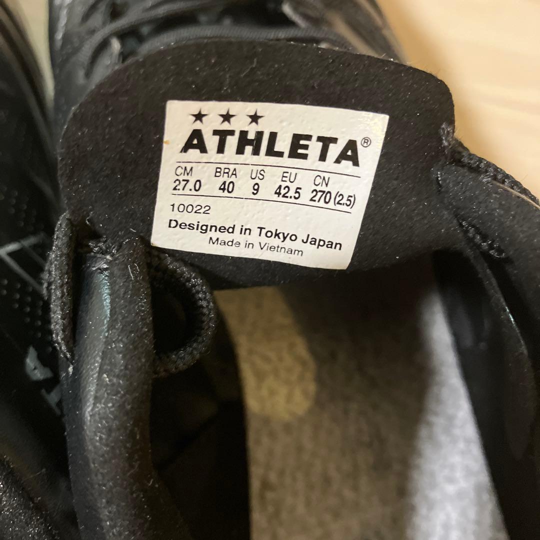 ATHLETA アスレタ サッカーシューズ スパイク 27cm