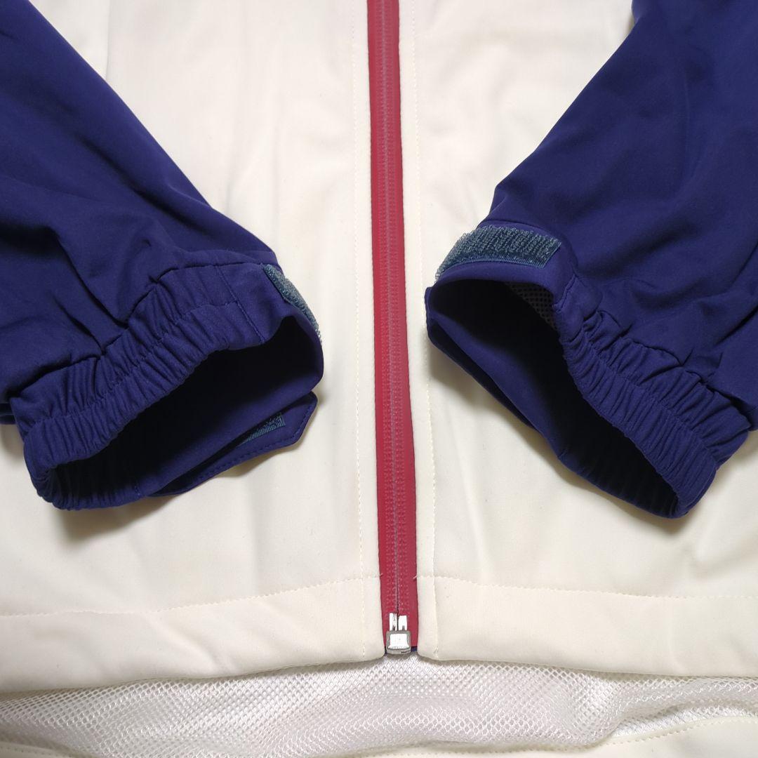 【美品】23区GOLF ナイロン ジャケット 2way パープル レディース M