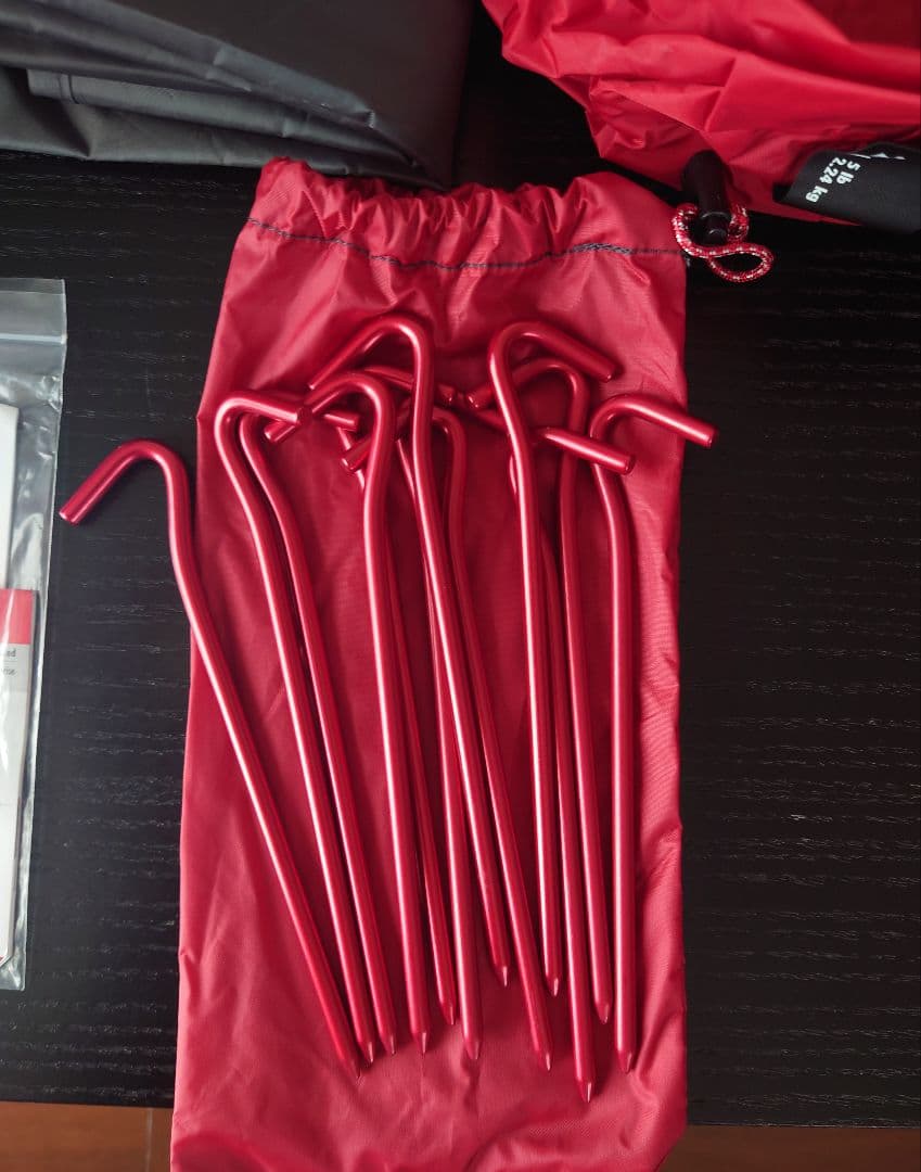 希少品 美品 MSR ELIXIR 2 エリクサー2 フットプリント付き