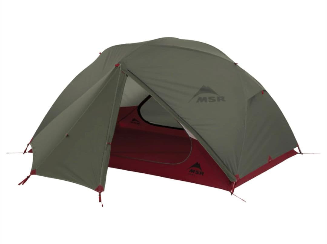 希少品 美品 MSR ELIXIR 2 エリクサー2 フットプリント付き