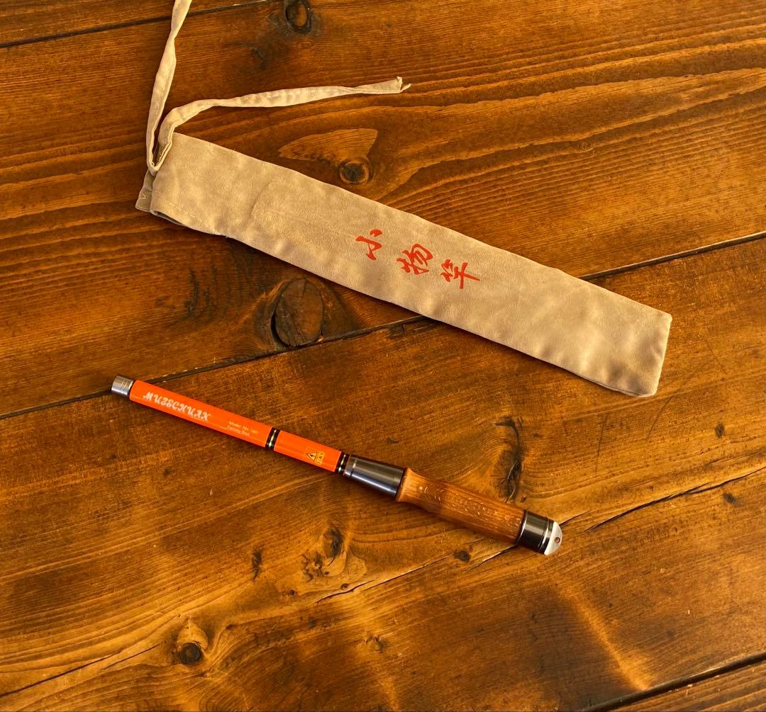 小物釣り竿　タナゴ竿　ウッドグリップ　1.8M ウッドグリップ　振り出し竿 新品