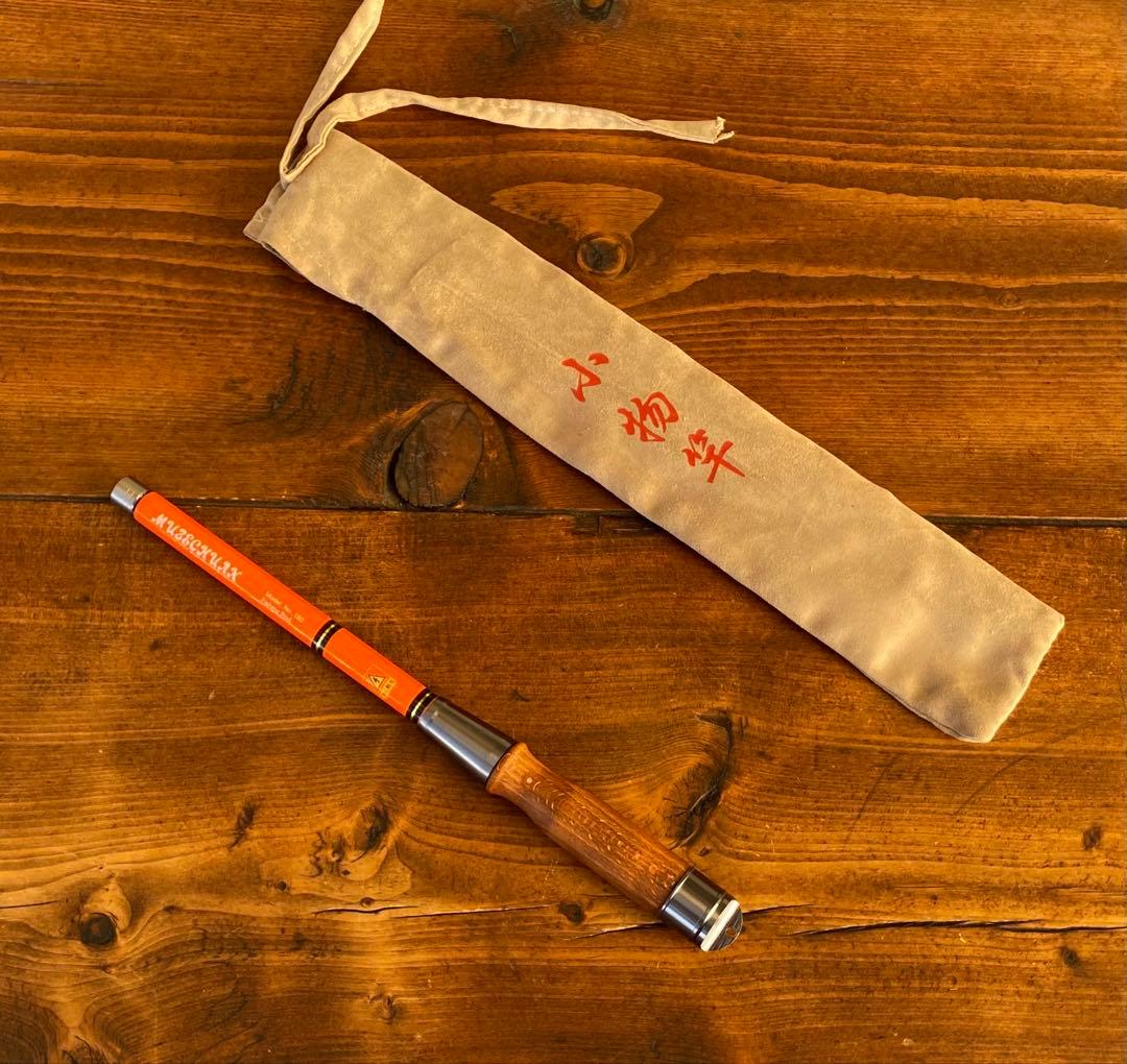 小物釣り竿　タナゴ竿　ウッドグリップ　1.8M ウッドグリップ　振り出し竿 新品