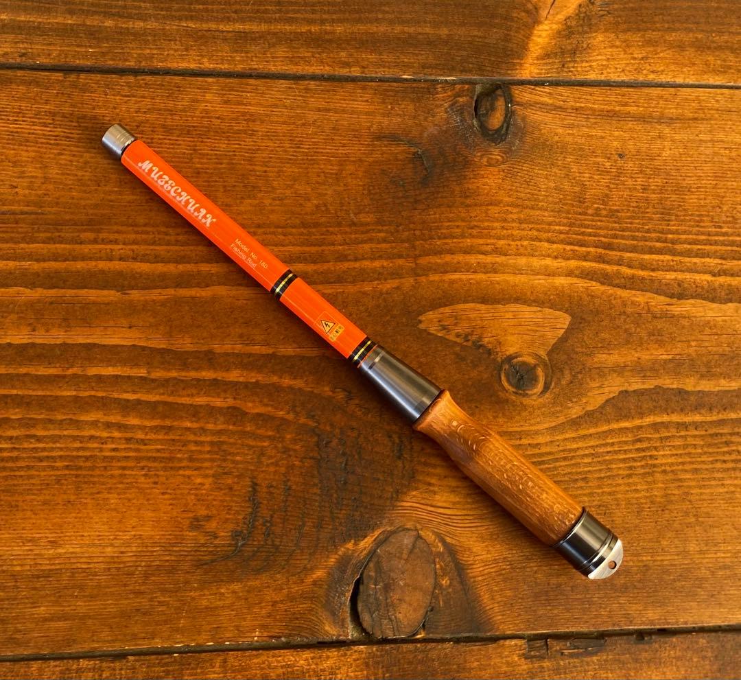 小物釣り竿　タナゴ竿　ウッドグリップ　1.8M ウッドグリップ　振り出し竿 新品