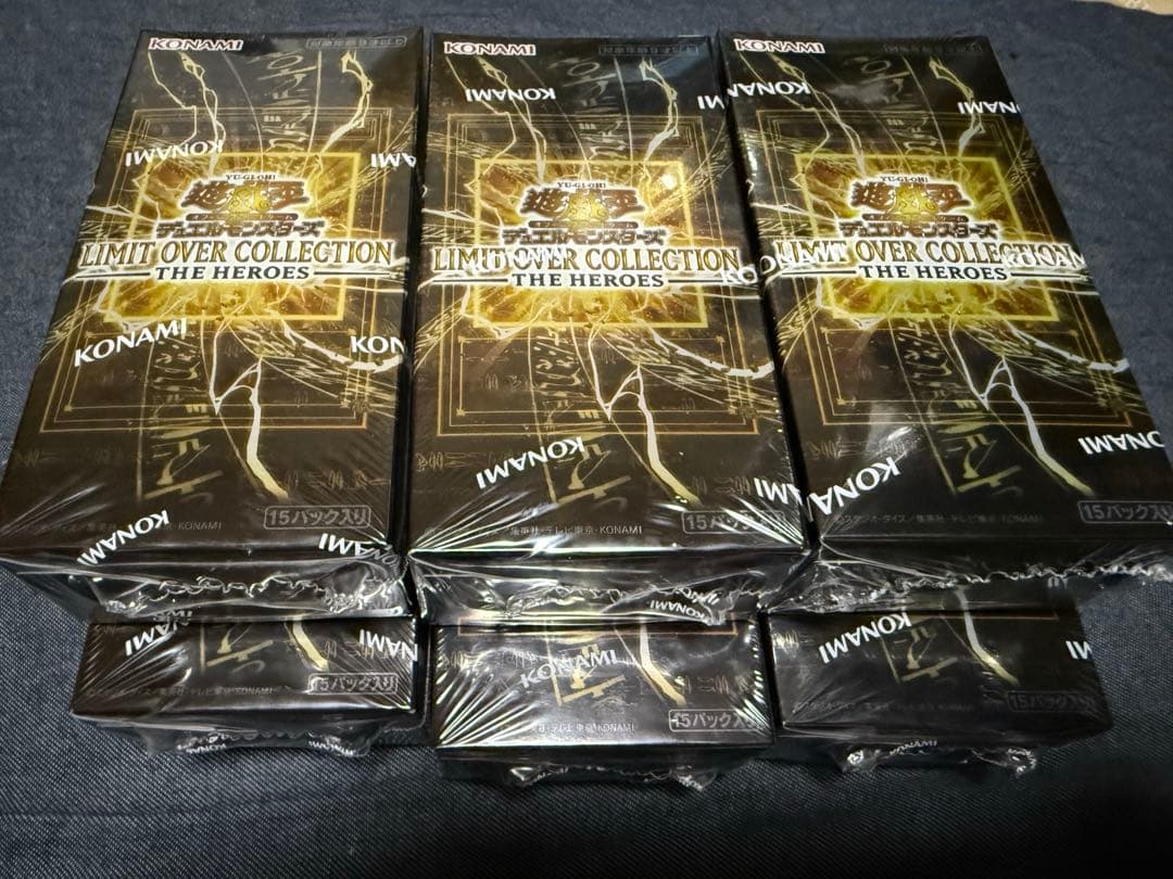 LIMITOVER COLLECTION HEROES未開封6箱＋α