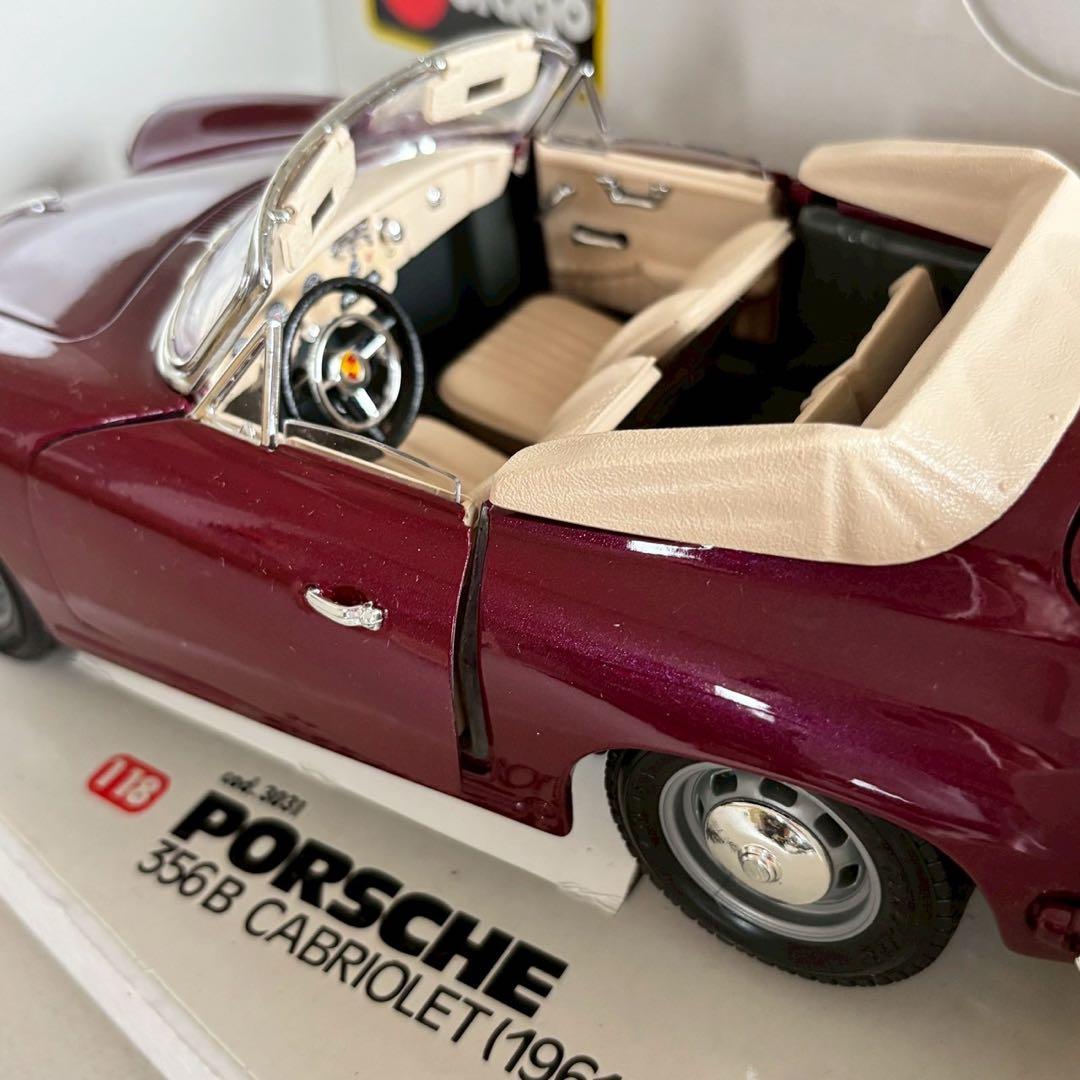 Bburago ブラーゴ PORSCHE 356B CABRIOLET 1961