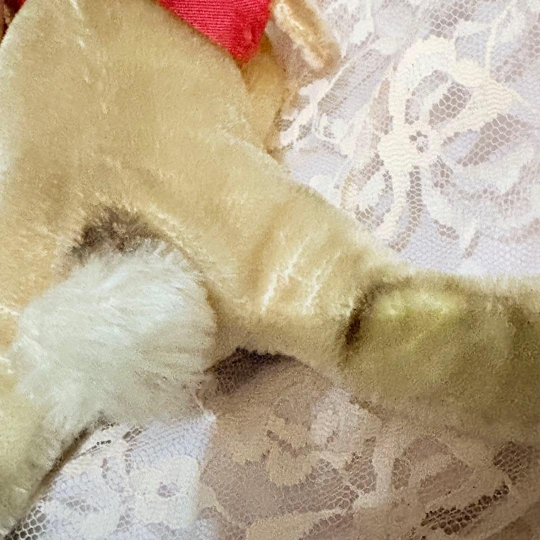 ヴィンテージ 眠りうさぎ ぬいぐるみ 約20cm