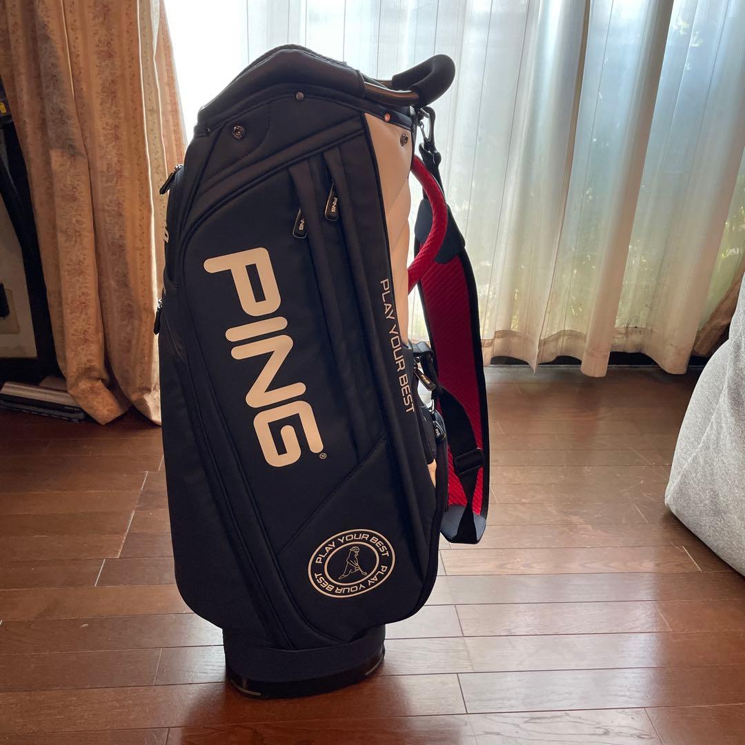PING ゴルフバッグ ネイビー
