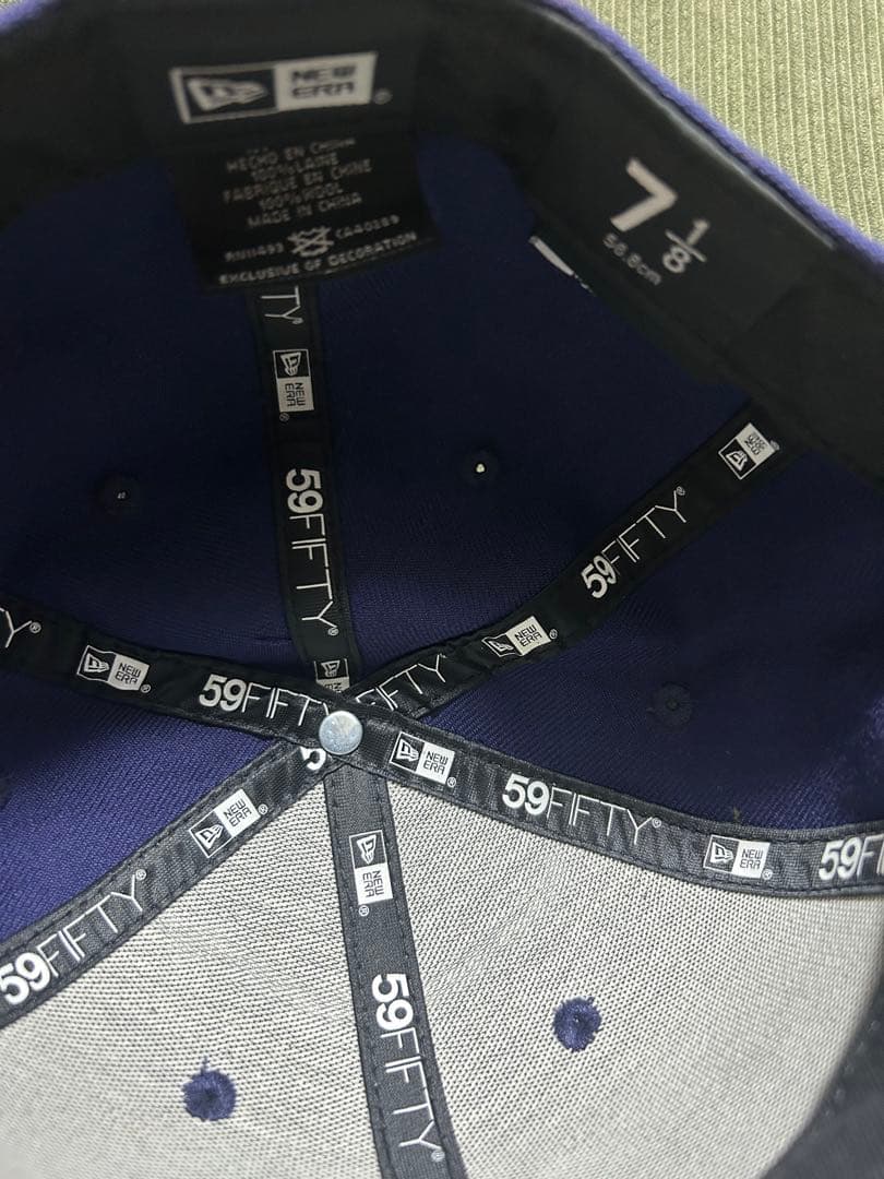 ヤクルトスワローズ　New Era 59FIFTY ネイビー キャップ　燕