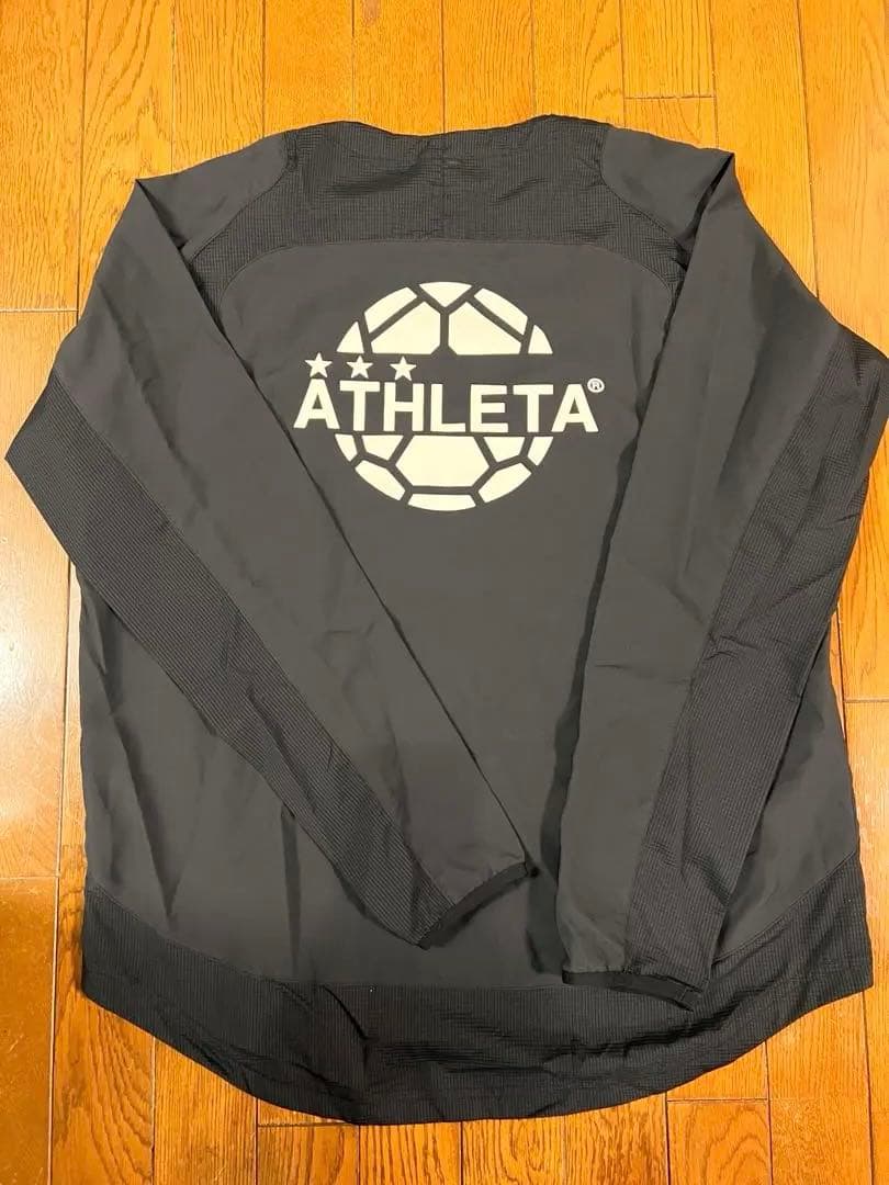 ATHLETA 上下 黒　Oサイズ