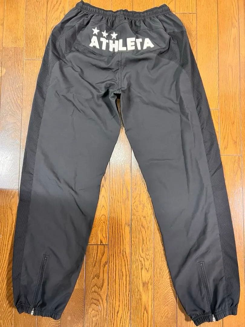 ATHLETA 上下 黒　Oサイズ