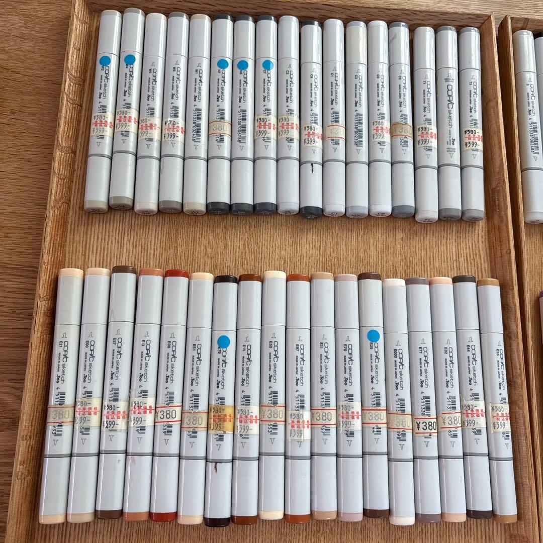 中古　copic コピック　スケッチ　コピックチャオ　101本まとめ売り