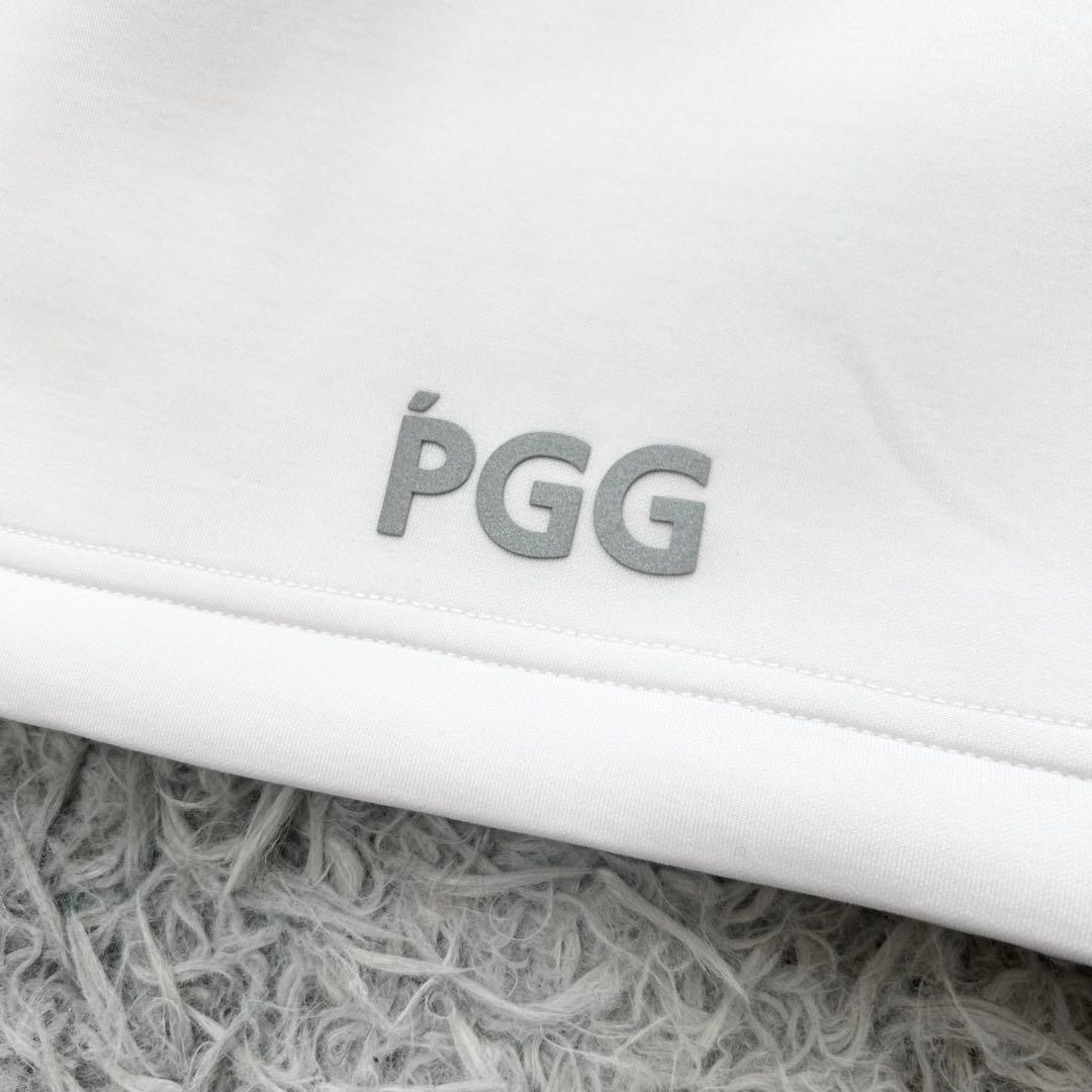 新品　PGG パーリーゲイツ　ハイネック　春用　長袖カットソー　ホワイト　2