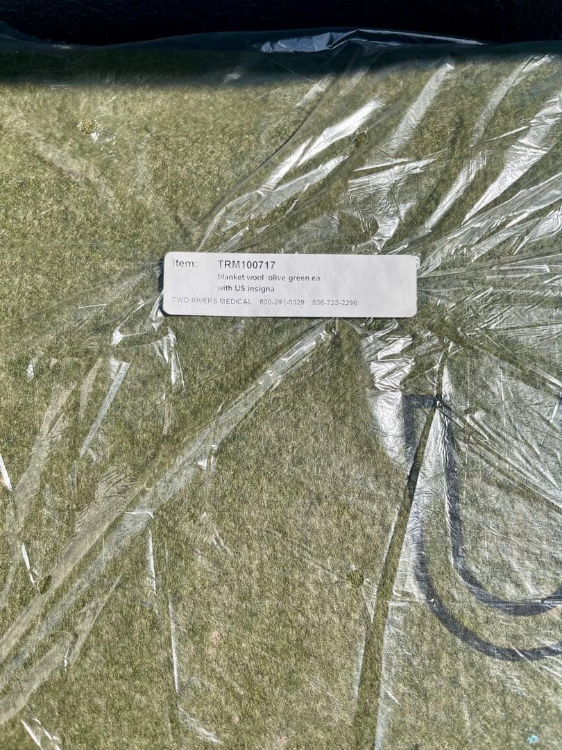 米軍放出未使用品 ROTHCO デッドストックブランケット US 米国製 ラスト