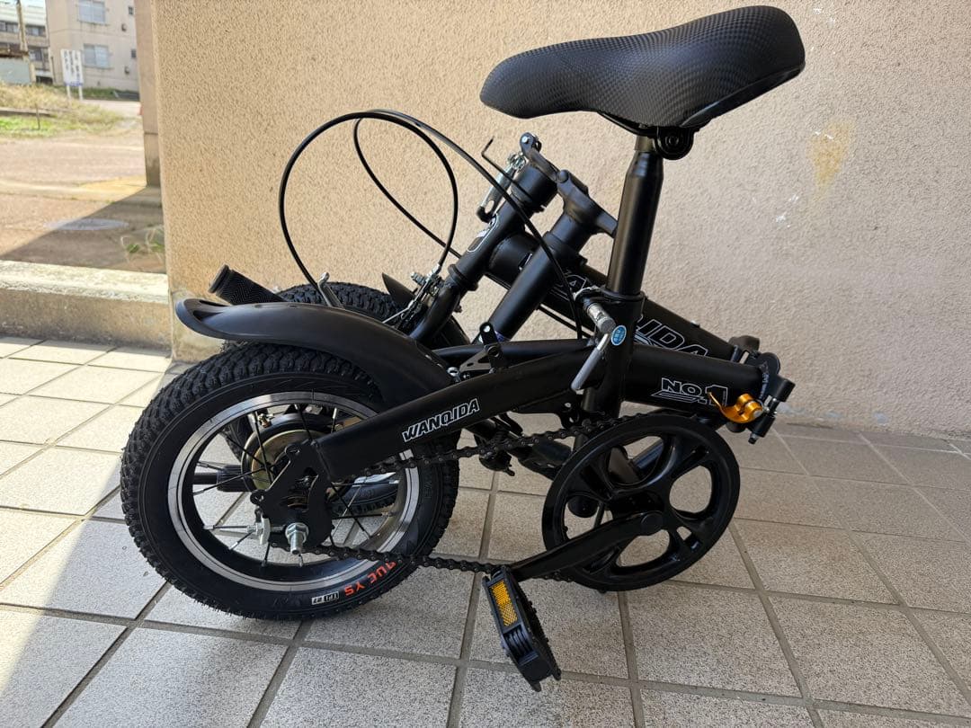 折りたたみ自転車 ブラック