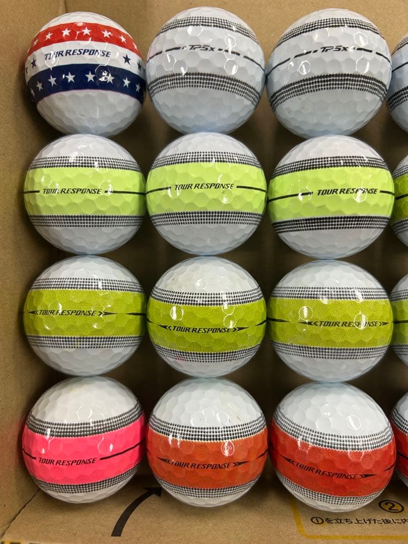 テーラーメイド中古ゴルフボール　ツアーレスポンス　TP5 TP5 x