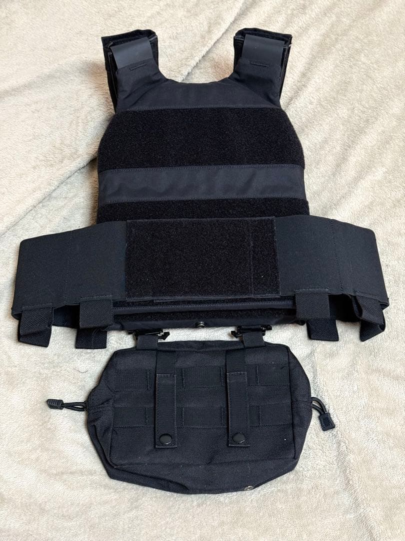 ポーチ付き Slickタイプ プレートキャリア セット
