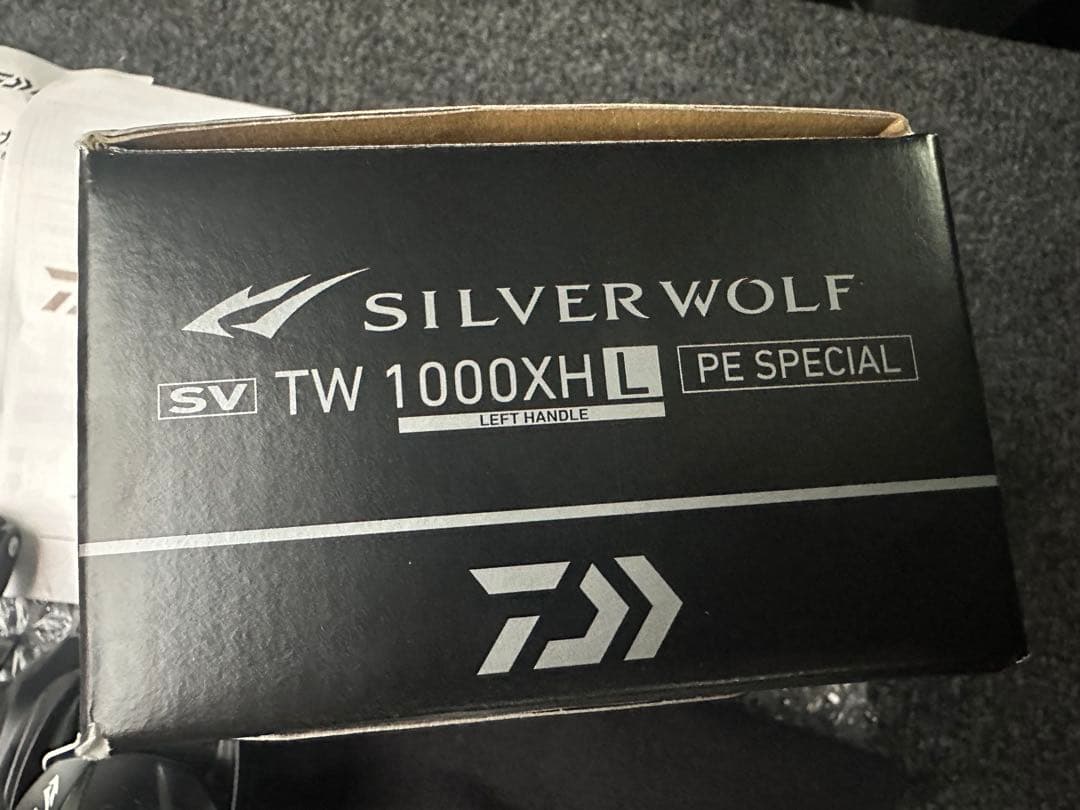 シルバーウルフ 1000XH L sv tw ダイワ ベイト PEスペシャル