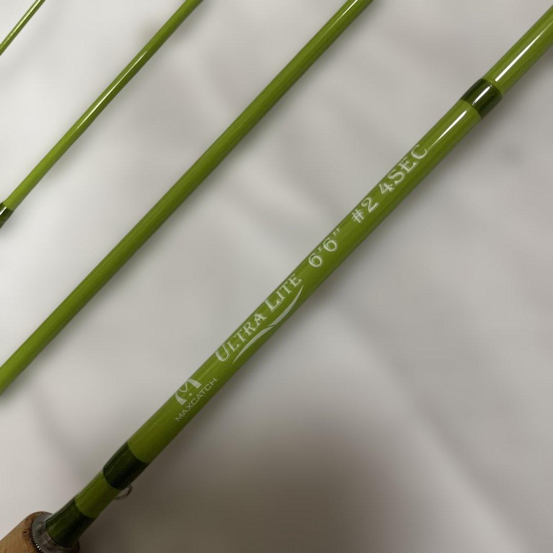Maxcatch Ultra-lite 2wt 6'6\" 4ピース フライロッド