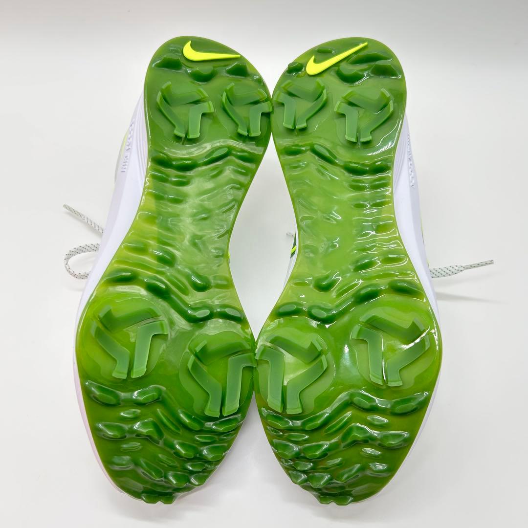 未使用 Nike ゴルフシューズ ホワイト/グリーン