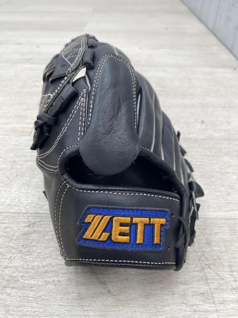 美品 ZETT グランステイタス プロモデル 左利き用 軟式 投手向 グローブ