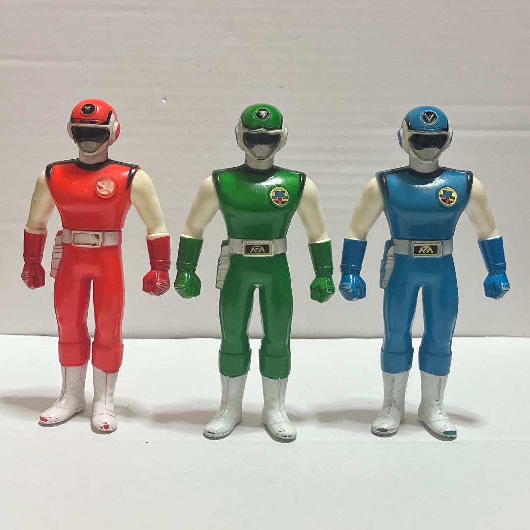 ☆フラッシュマン ソフビ 5体セット☆