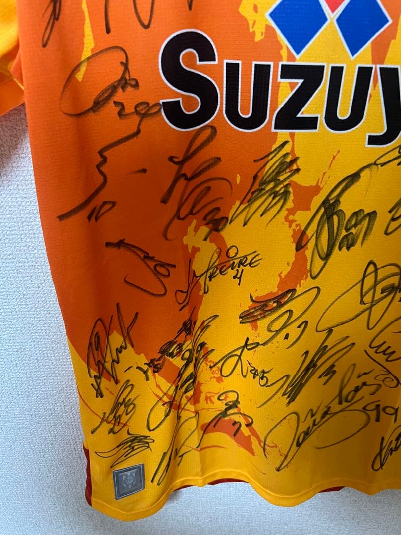 【清水エスパルス全選手サイン入り】サッカーユニフォーム