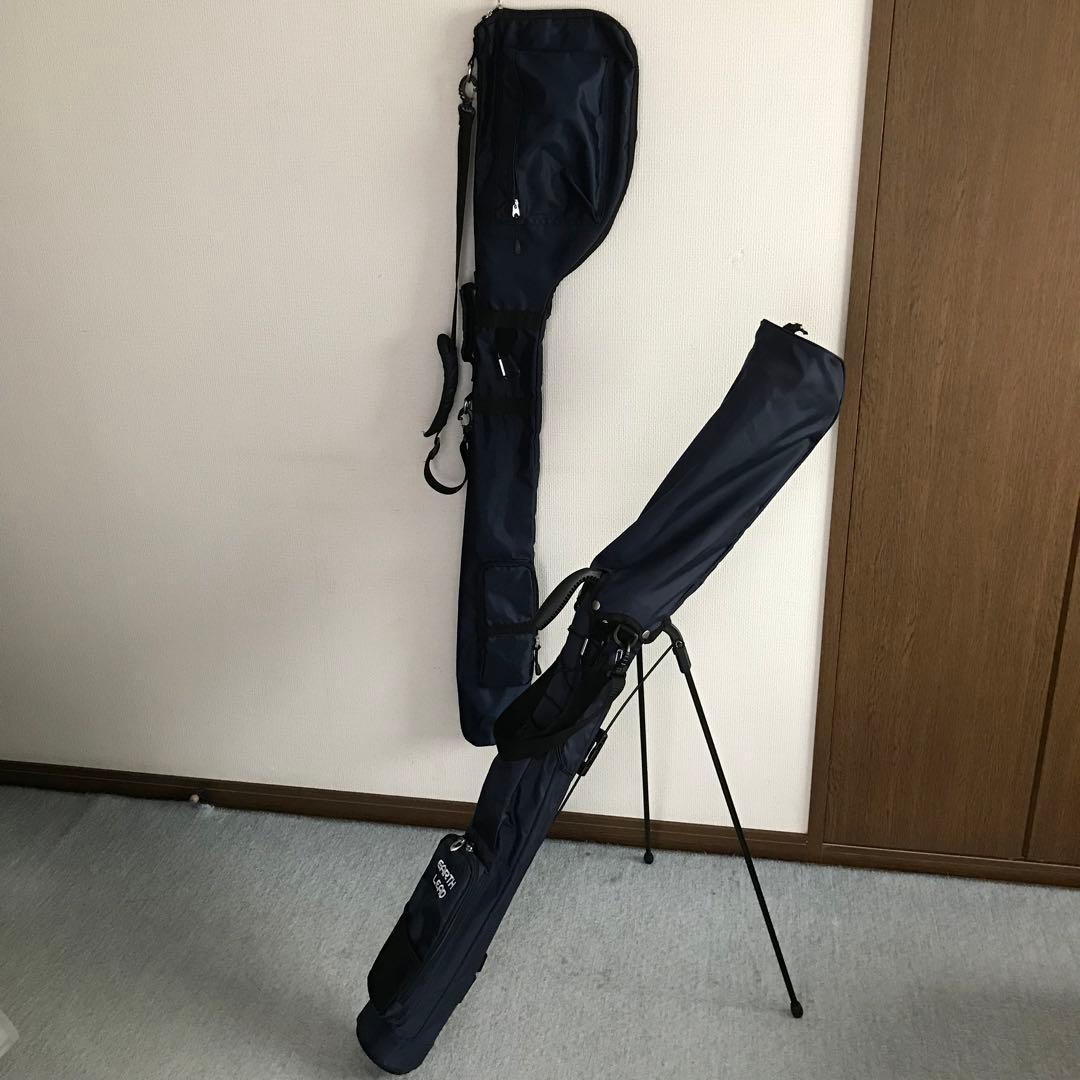 【美品】ゴルフバック セルフスタンドバッグ スタンド クラブケース サブバッグ⑧