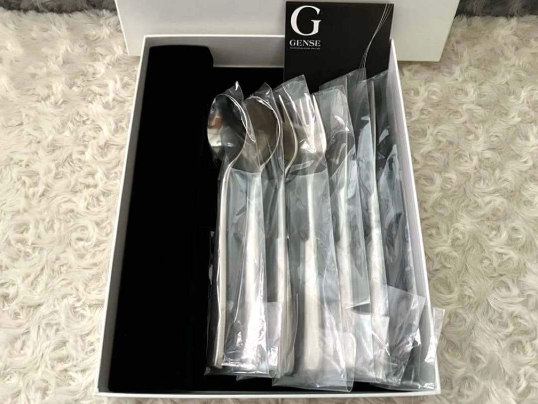 ゲンセ　カトラリーセット　フーガ　テーブルペアセット〈６本セット〉ディナーセット