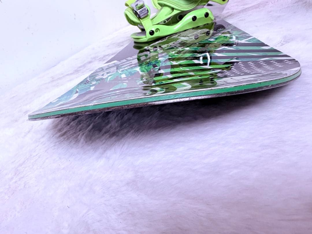 初心者おすすめ PALMER ZEBRA ROCK154cm スノーボードセット