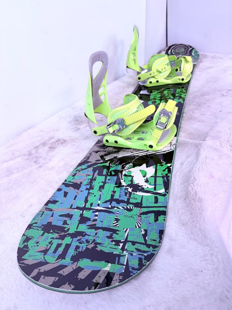初心者おすすめ PALMER ZEBRA ROCK154cm スノーボードセット