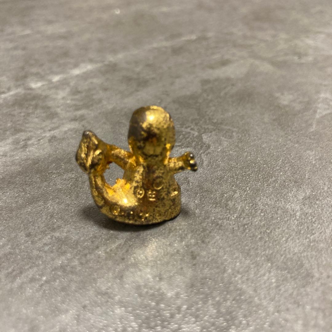 ポケモン メタルコレクション ヒトカゲ ゴールド レトロ フィギュア ポケカ