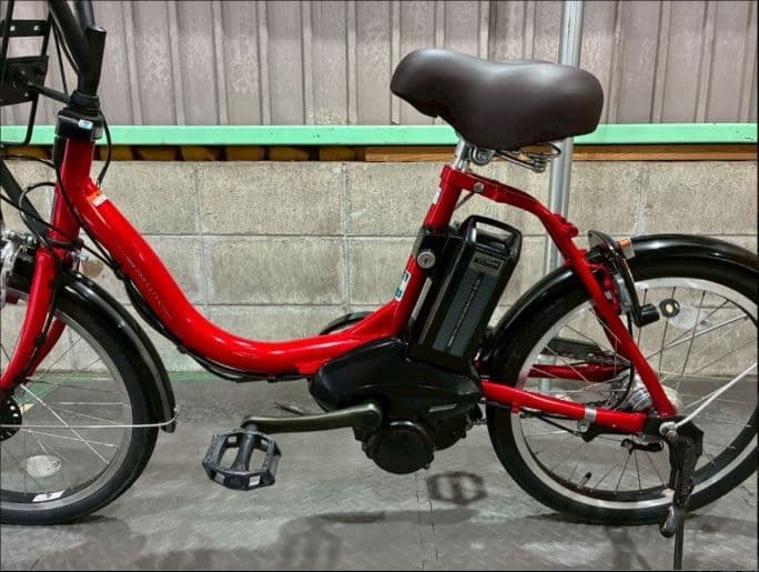 №8473電動自転車ヤマハPAS CITY C 20インチ レッド