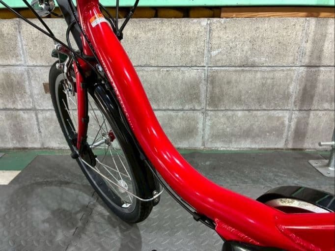 №8473電動自転車ヤマハPAS CITY C 20インチ レッド