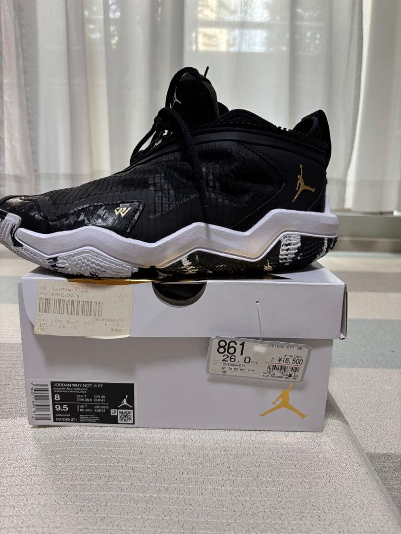 [美品]NIKE Jordan WHY NOT . PF26cm