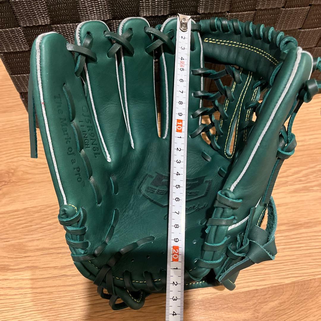 新品 値下げ中軟式少年用ローリングスJr.ハイパーテック ダークグリーン 左投げ