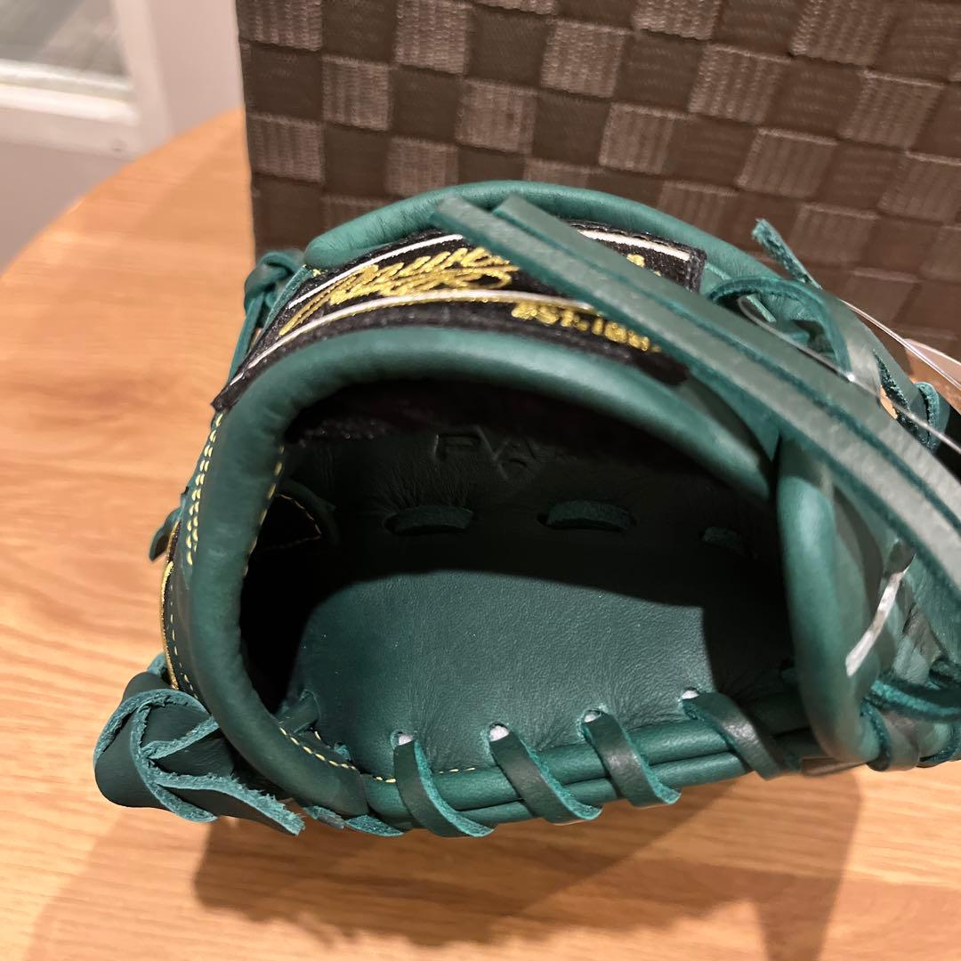 新品 値下げ中軟式少年用ローリングスJr.ハイパーテック ダークグリーン 左投げ