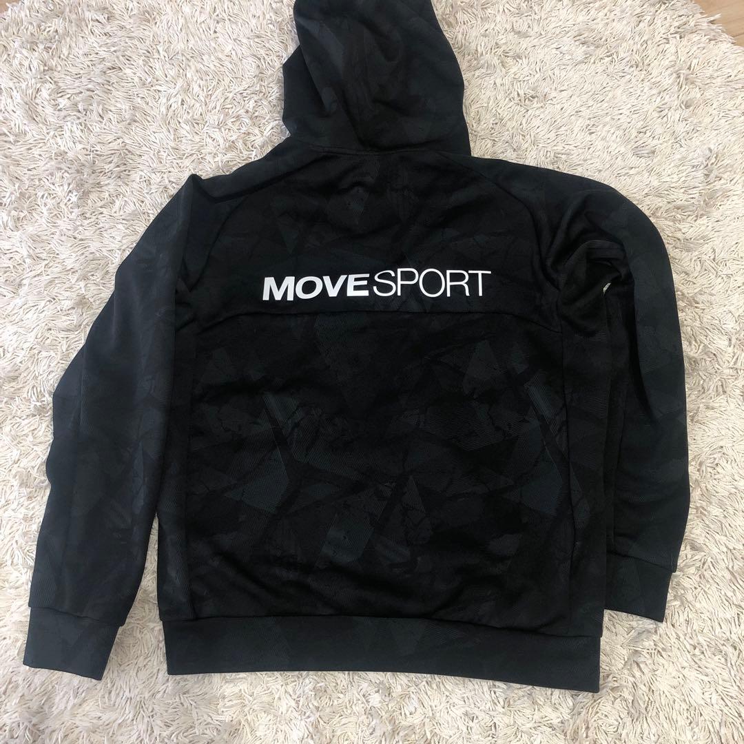 極美品 DESCENTEMOVE SPORT フルジップ フーディ上下セット