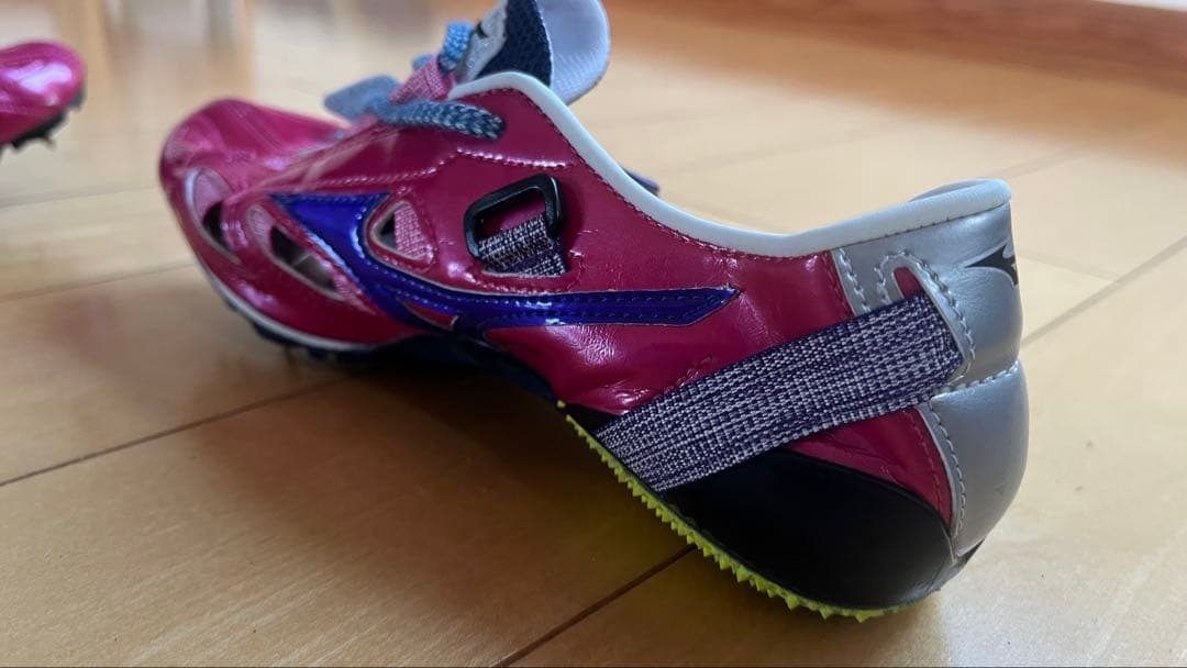 【状態良好】クロノインクス 24.0cm 陸上競技　短距離　ピンク