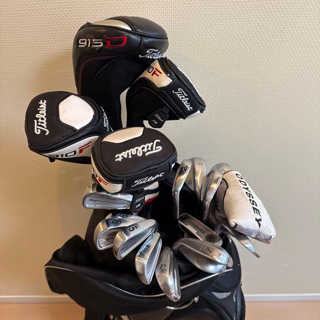 TaylorMade ゴルフクラブセット一式 キャディバッグ付