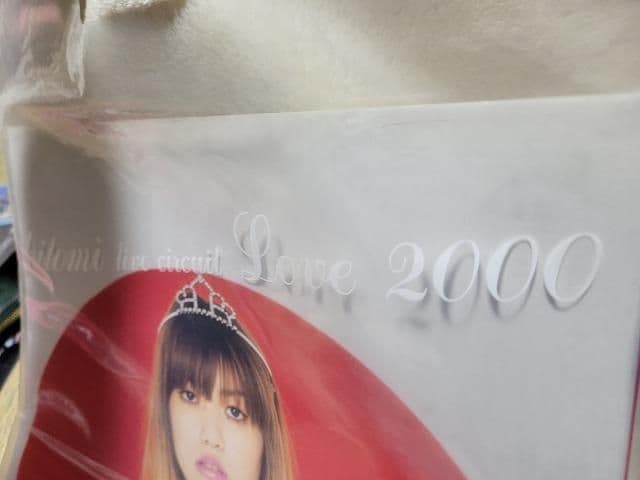 hitomi 2000年ライブ 公式パンフレット ポスター