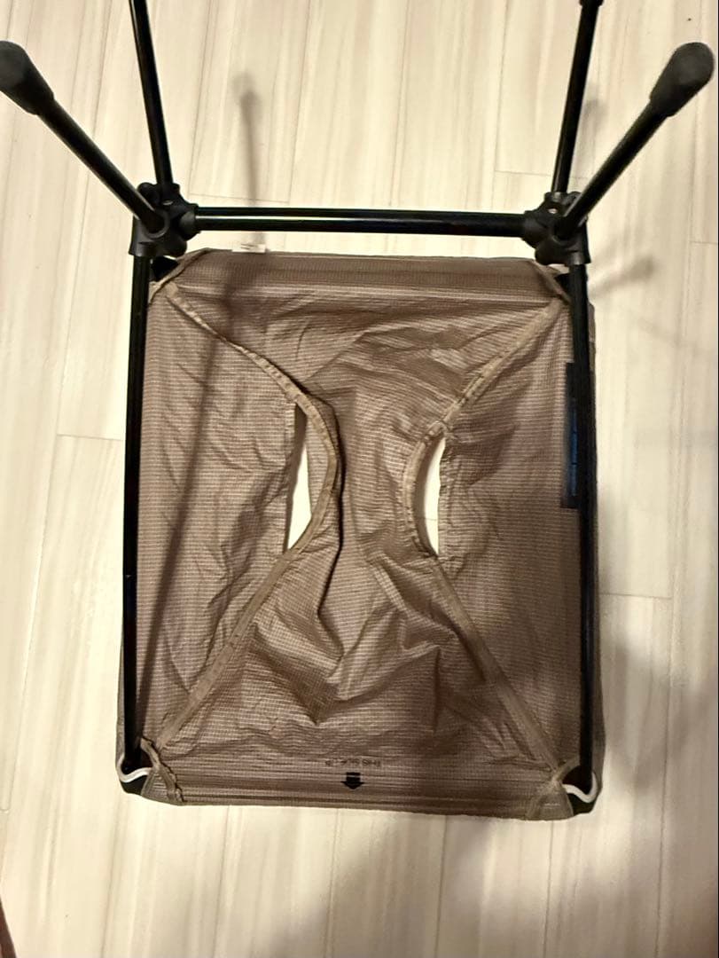 Helinox アウトドアチェア ベージュ サンド　 中古