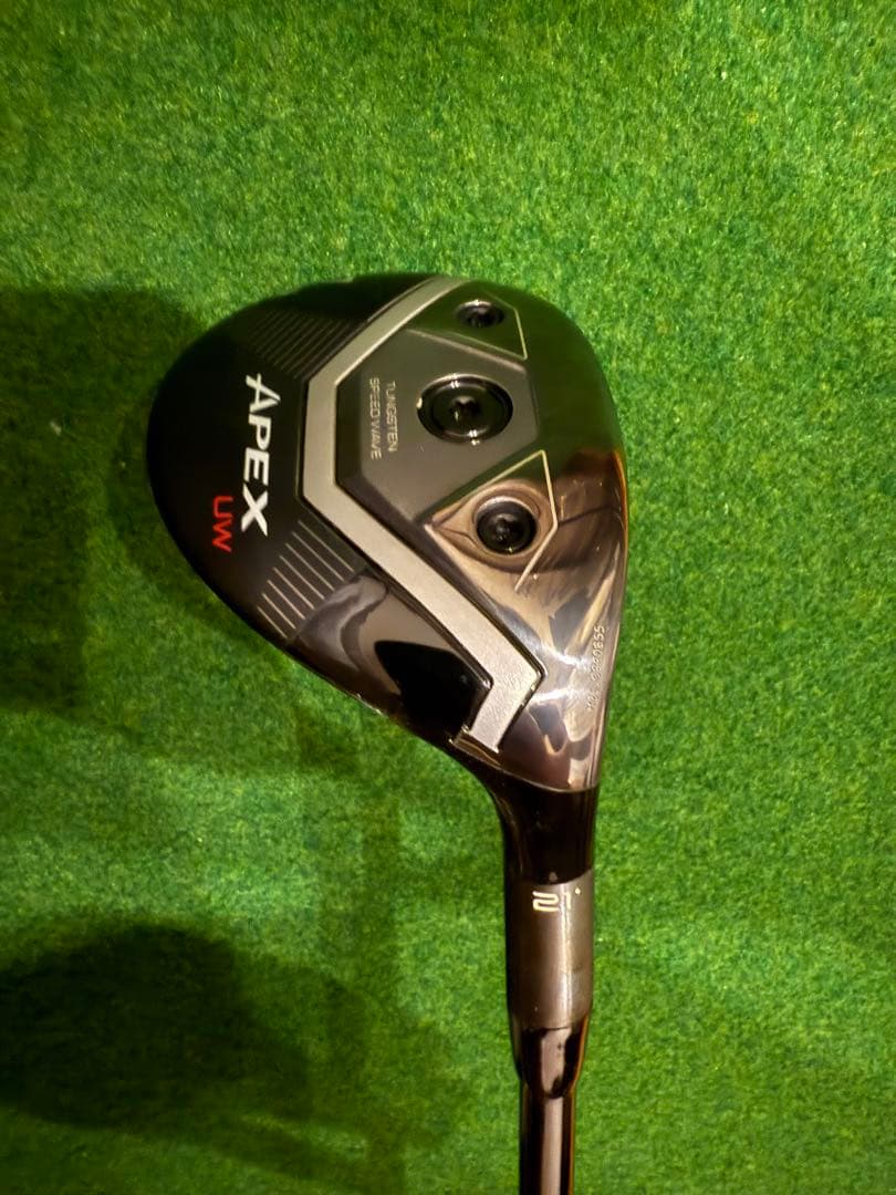 2025年Callaway Apex UW 17度＆21度2本セット