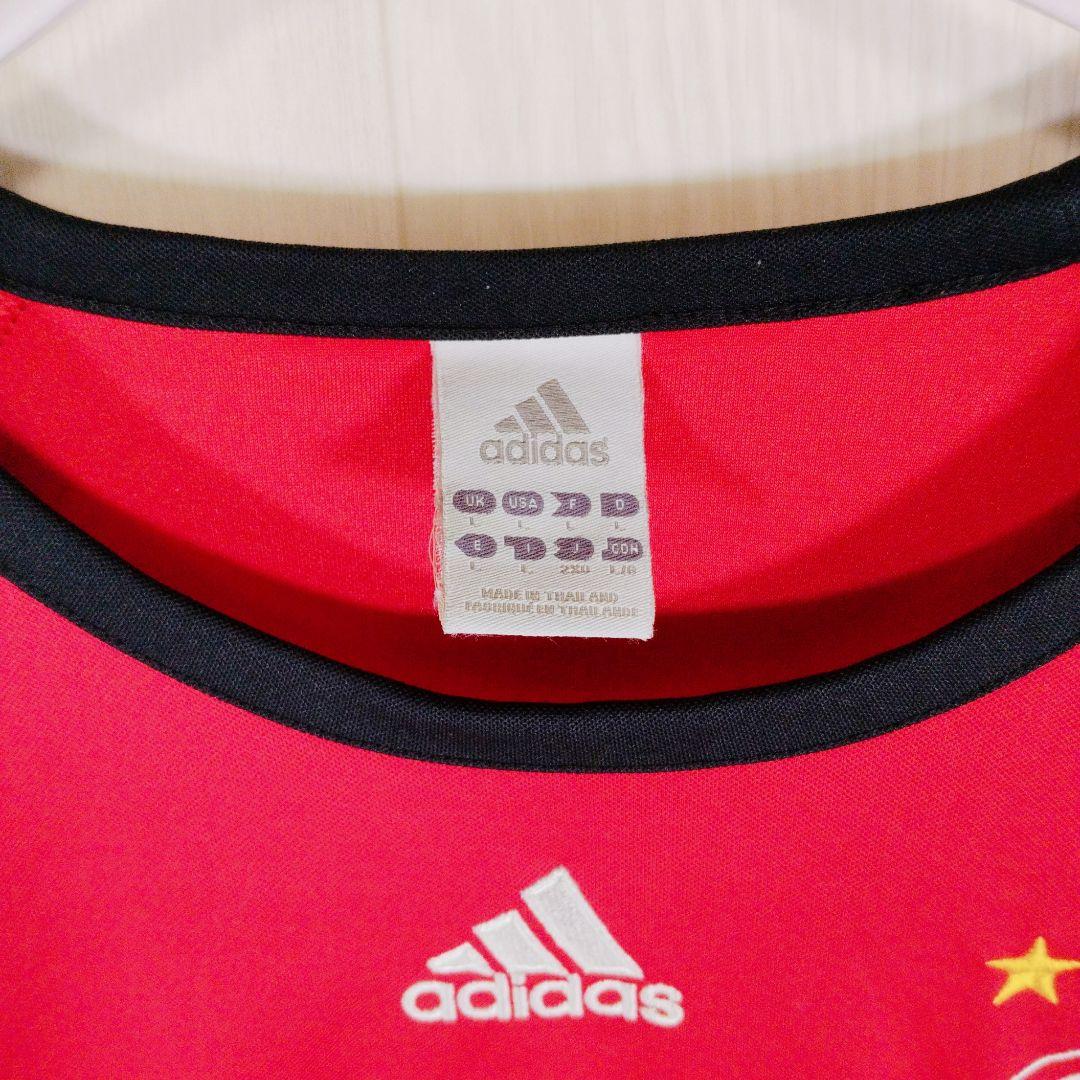 adidas ドイツ代表 ユニフォーム ゲームシャツ　万国旗タグ　Lサイズ相当