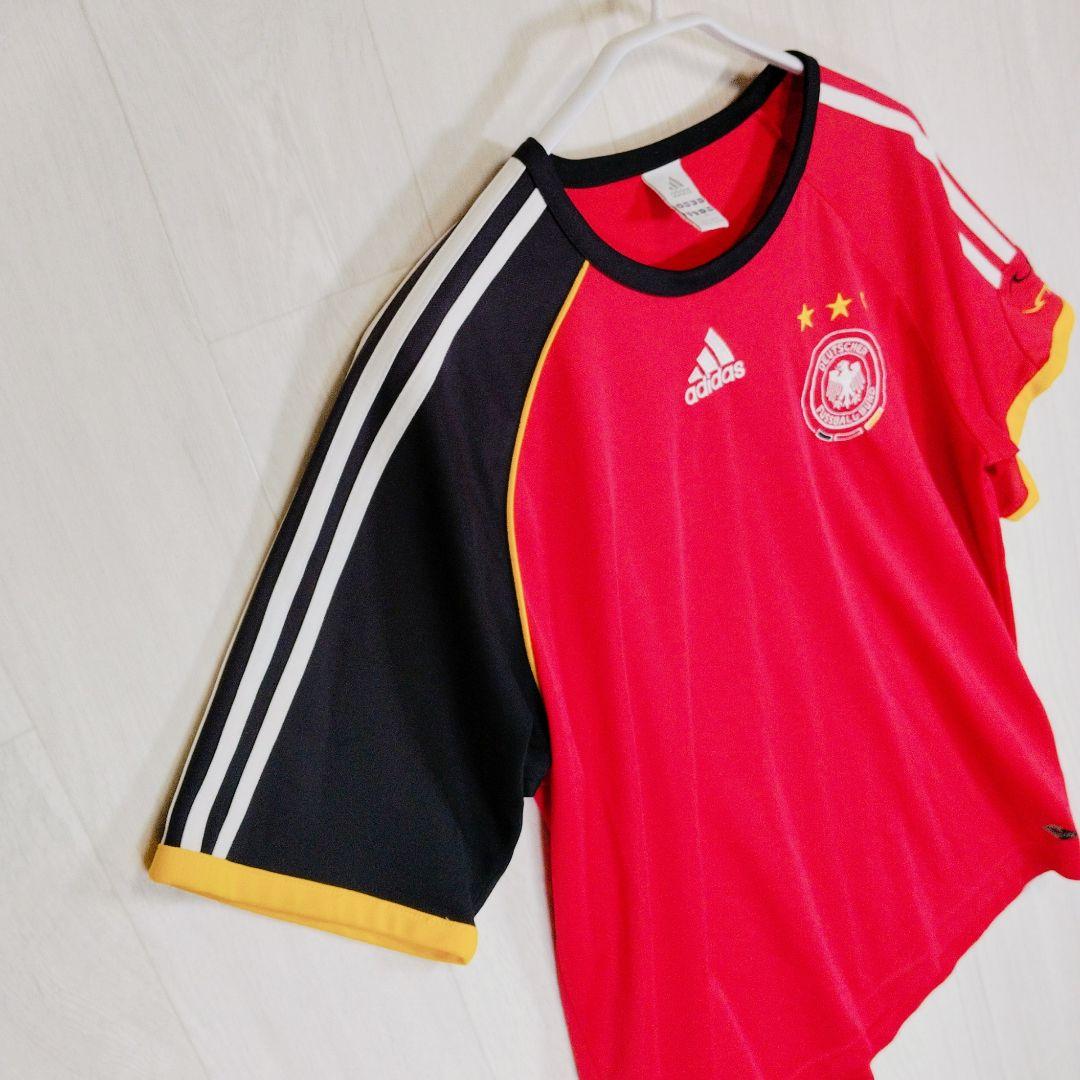 adidas ドイツ代表 ユニフォーム ゲームシャツ　万国旗タグ　Lサイズ相当